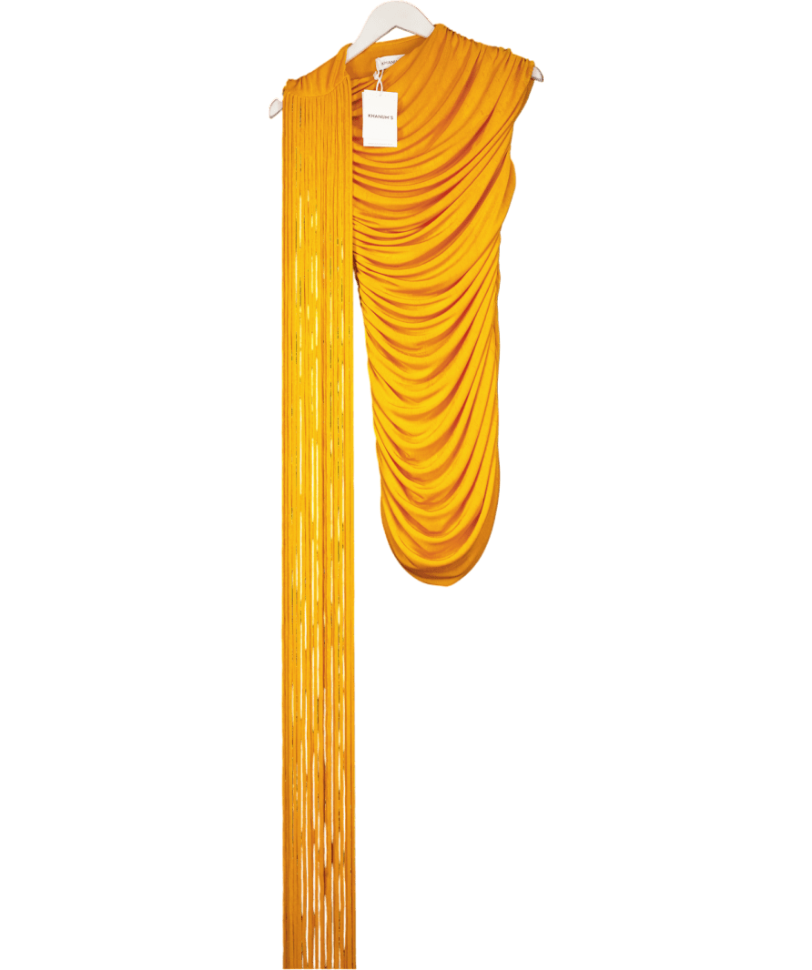 Khanum's Kalicea Mini Dress - Yellow UK S - Reliked