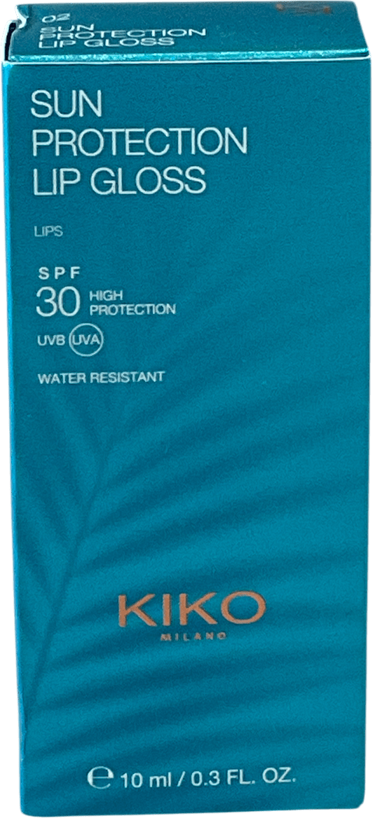 kiko Sun Protection Lip Gloss Spf 30 02 10ml - Reliked
