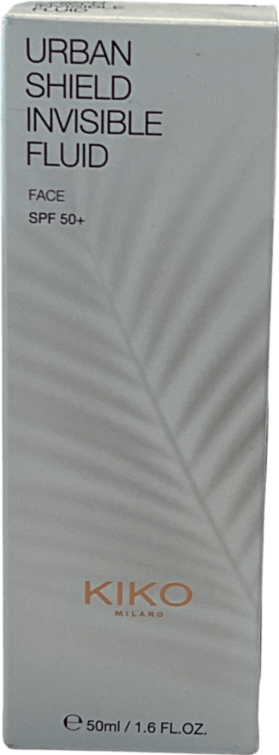 kiko Urban Shield Invisible Fluid Spf 50+ 50ml - Reliked