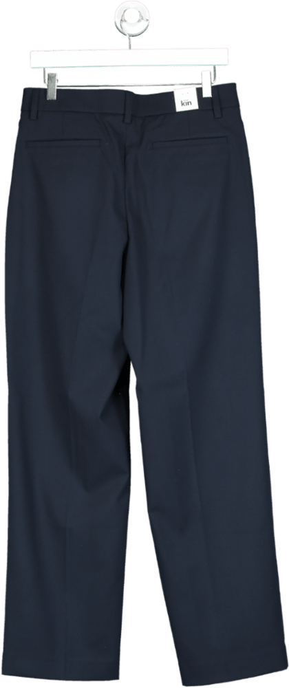 kin Blue Relaxed Straight Trouser W30 - Reliked
