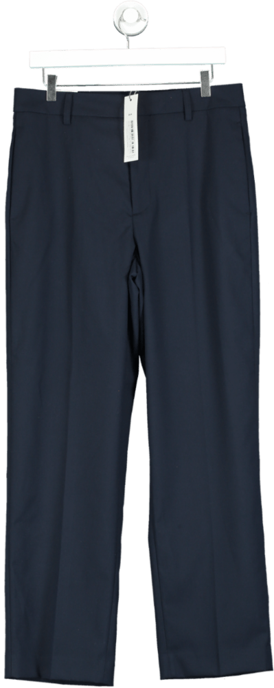 kin Blue Relaxed Straight Trouser W32 - Reliked
