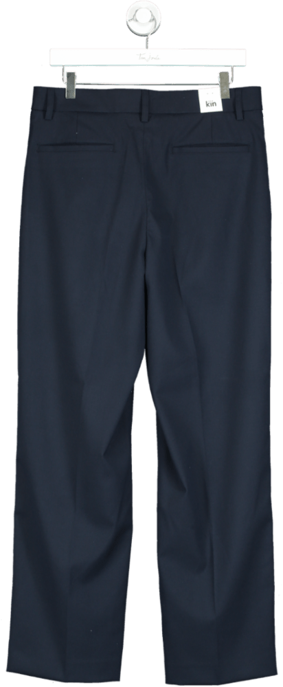 kin Blue Relaxed Straight Trouser W32 - Reliked