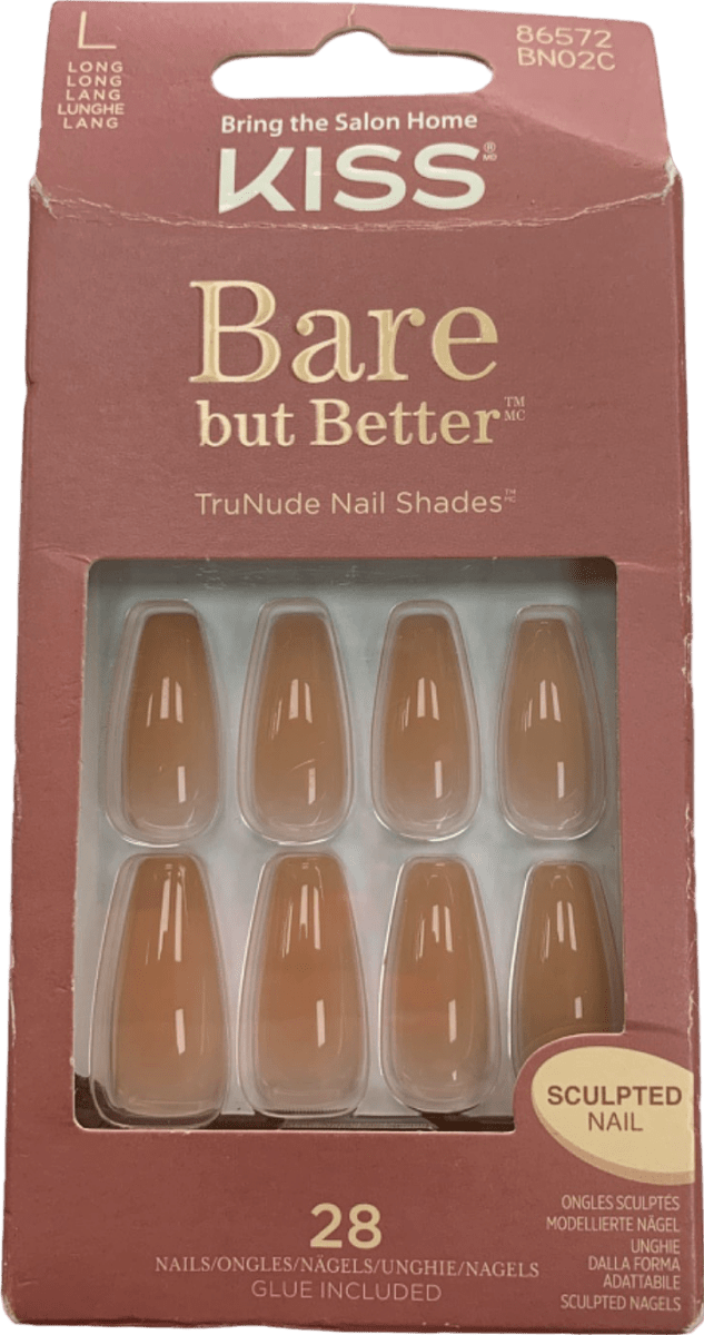 Kiss Bare but Better Sculpted Nails 28 Nails - Reliked
