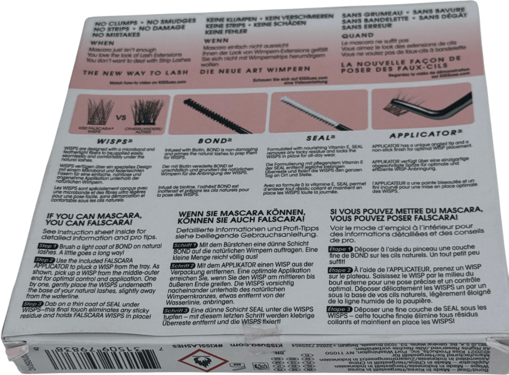 kiss Falscara Starter Kit one size - Reliked