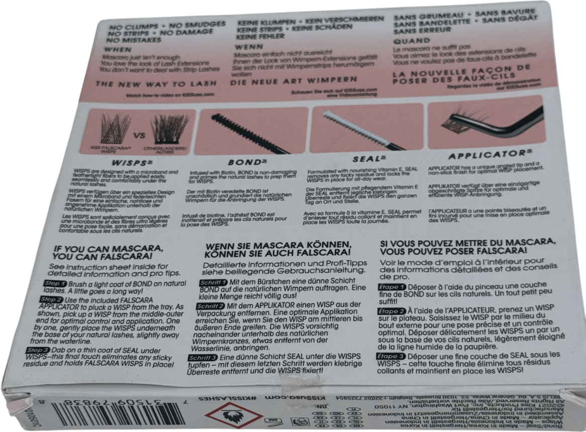 kiss Falscara Starter Kit one size - Reliked