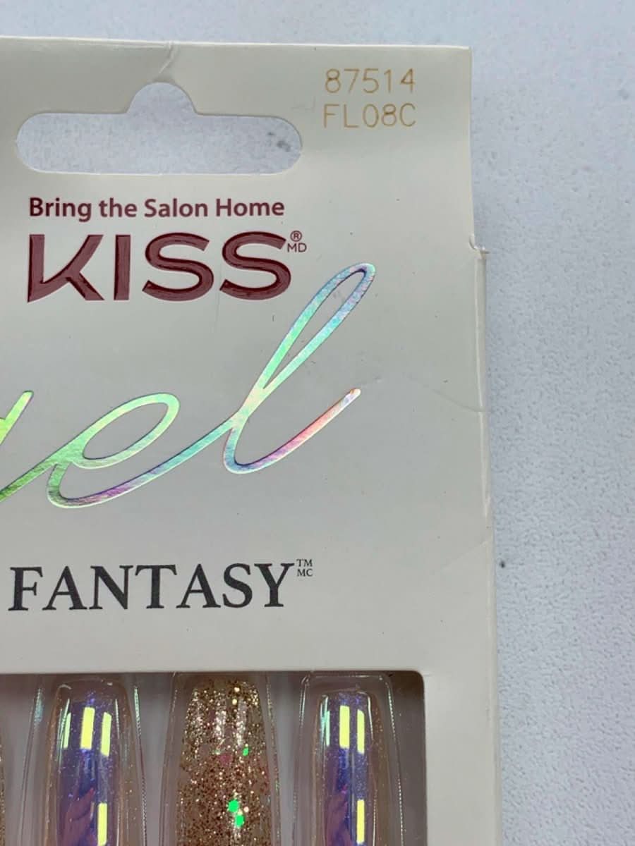 Kiss Gel Fantasy Ready - to - Wear Gel Nails FL08C 28 - Reliked