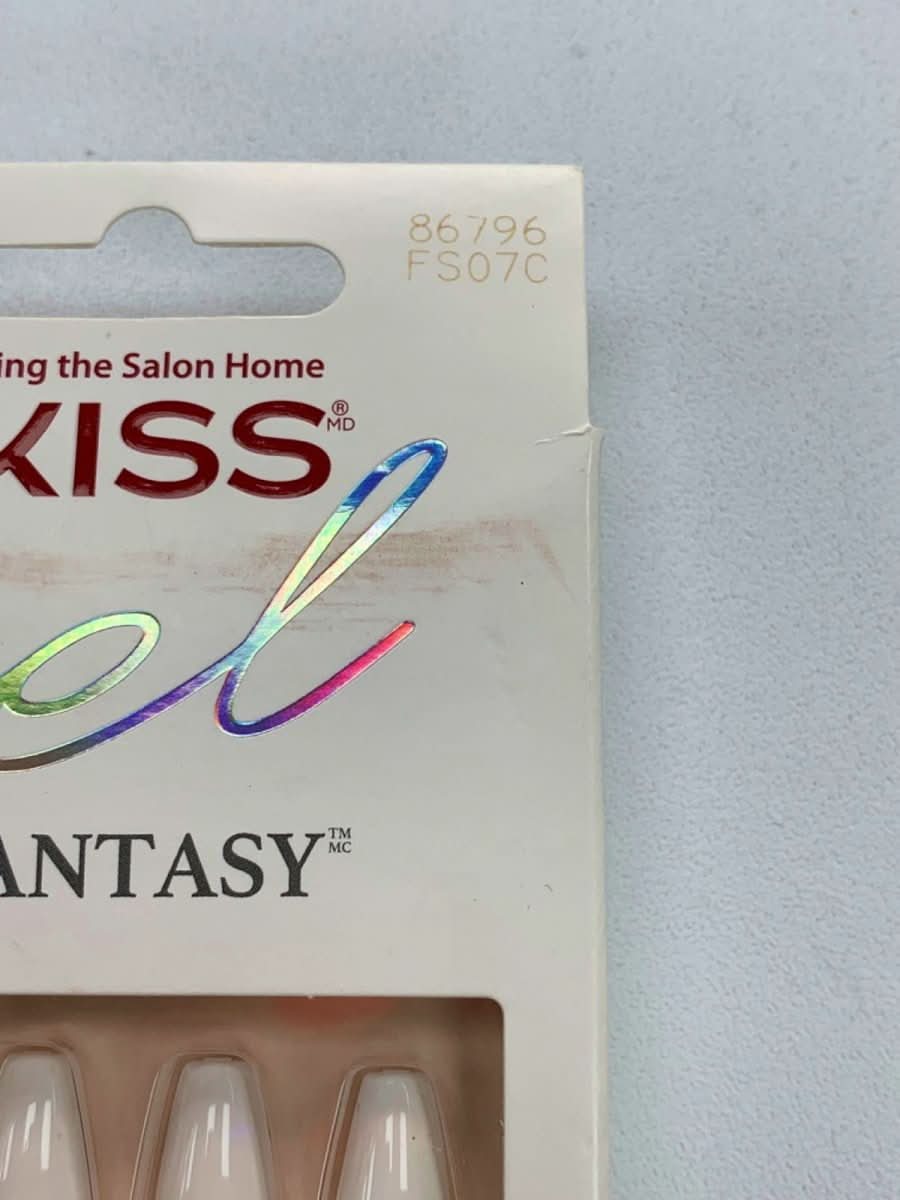 Kiss Gel Fantasy Sculpted Nail High Volume Gel L 28 Nails - Reliked