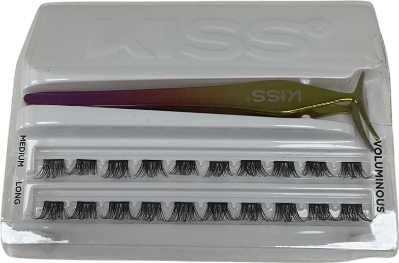 kiss Impress Press - on Falsies Lash Kit - Spiky One size - Reliked