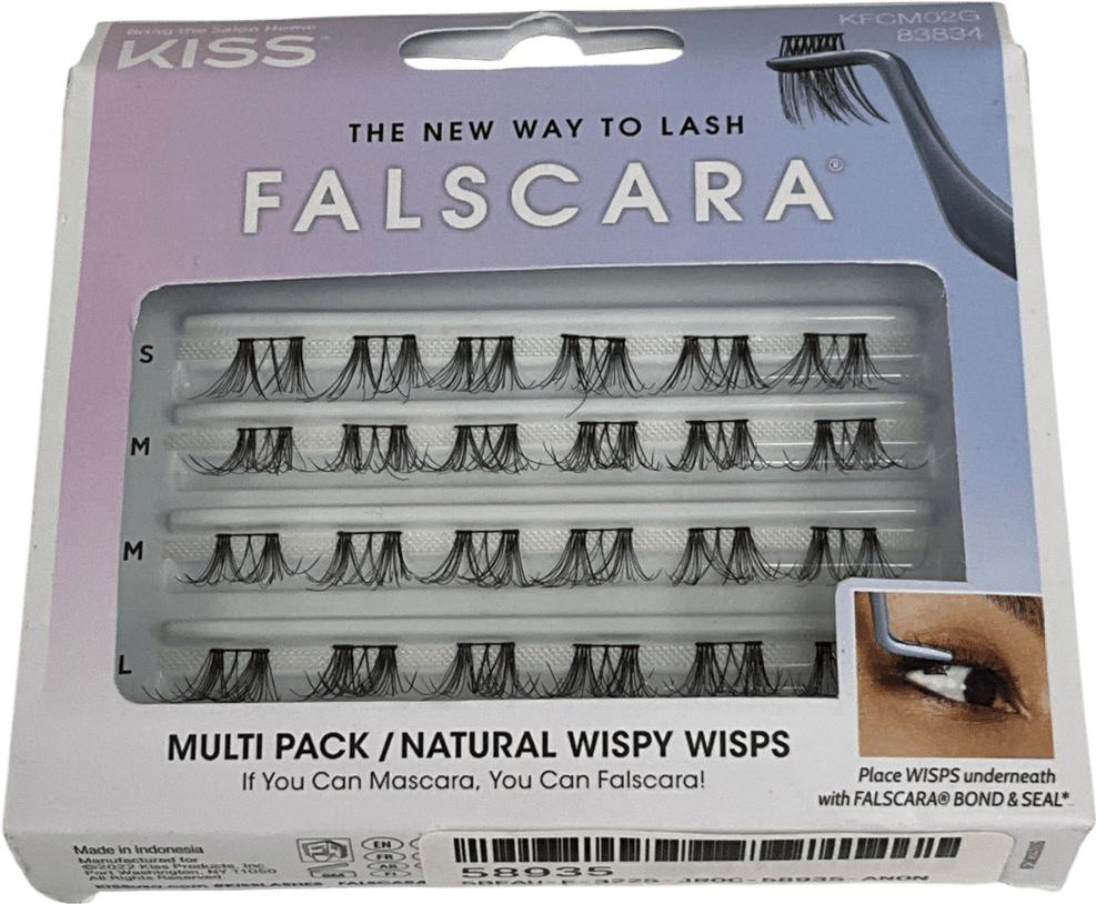 kiss Natural Wispy Wisps Lashes Wispy Wisps One size - Reliked