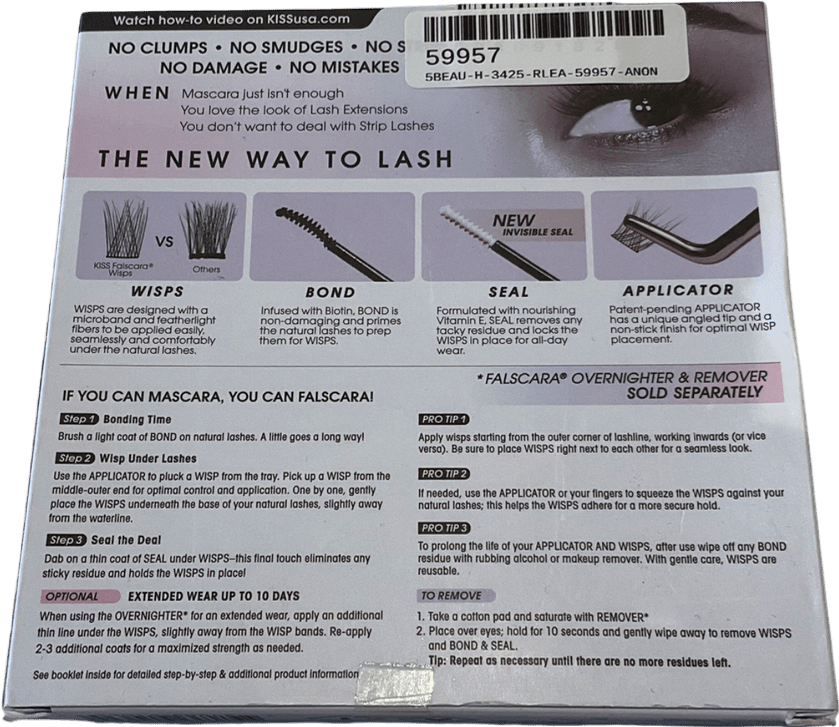 kiss Starter Kit Lashes One size - Reliked