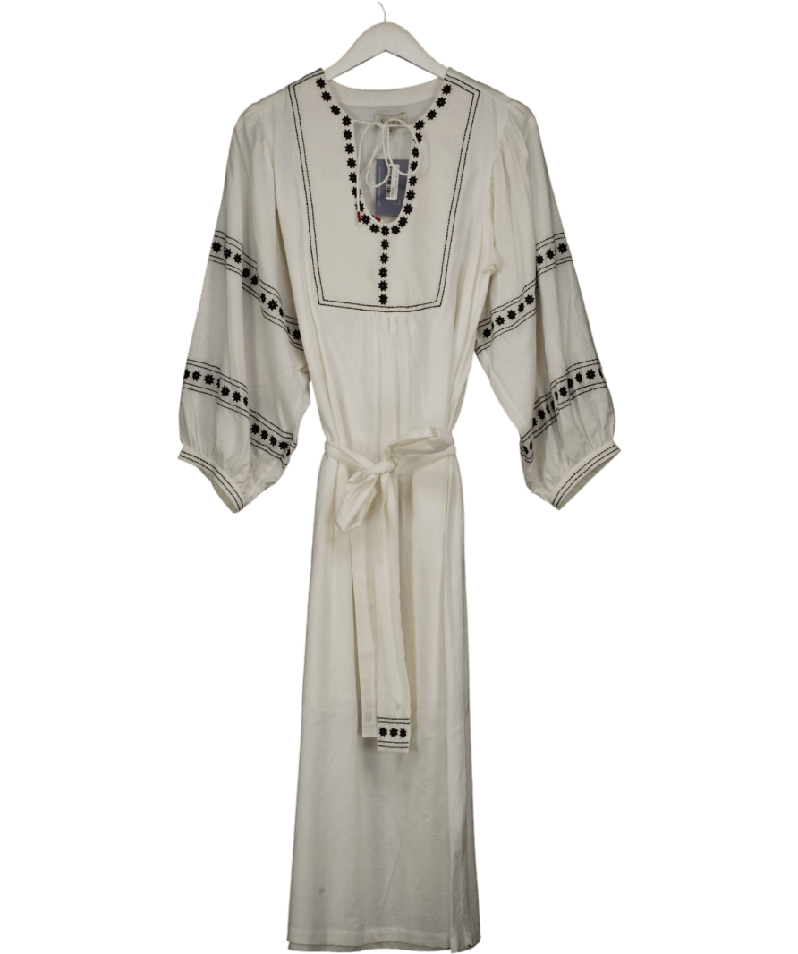 kitani White Eden Dress UK S - Reliked