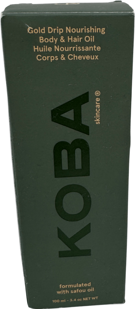 KOBA Skincare Gold Drip Nourishing Body & Hair Oil 100ml - Reliked