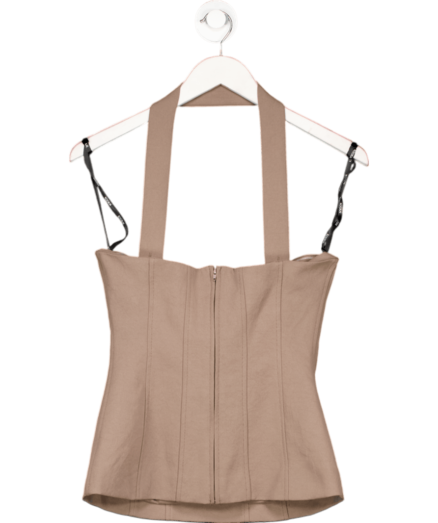 Kookai Brown Ariel Bodice Top UK 8 - Reliked