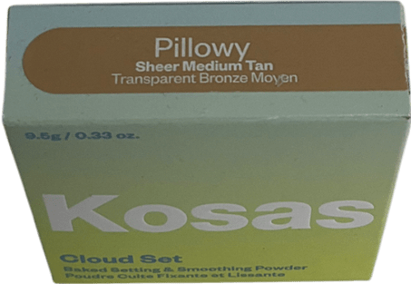 Kosas Cloud Set Baked And Smoothing Powder Pillowy Sheer Medium Tan 9.5g - Reliked