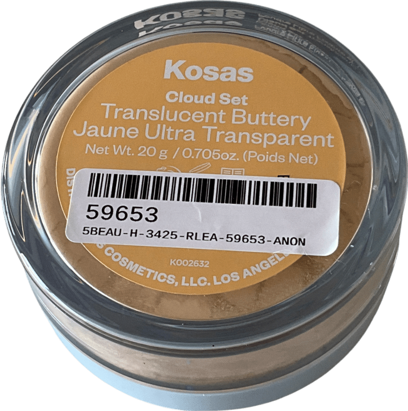 Kosas Cloud Set Translucent Loose Setting & Blurring Powder Jaune Ultra 20g - Reliked