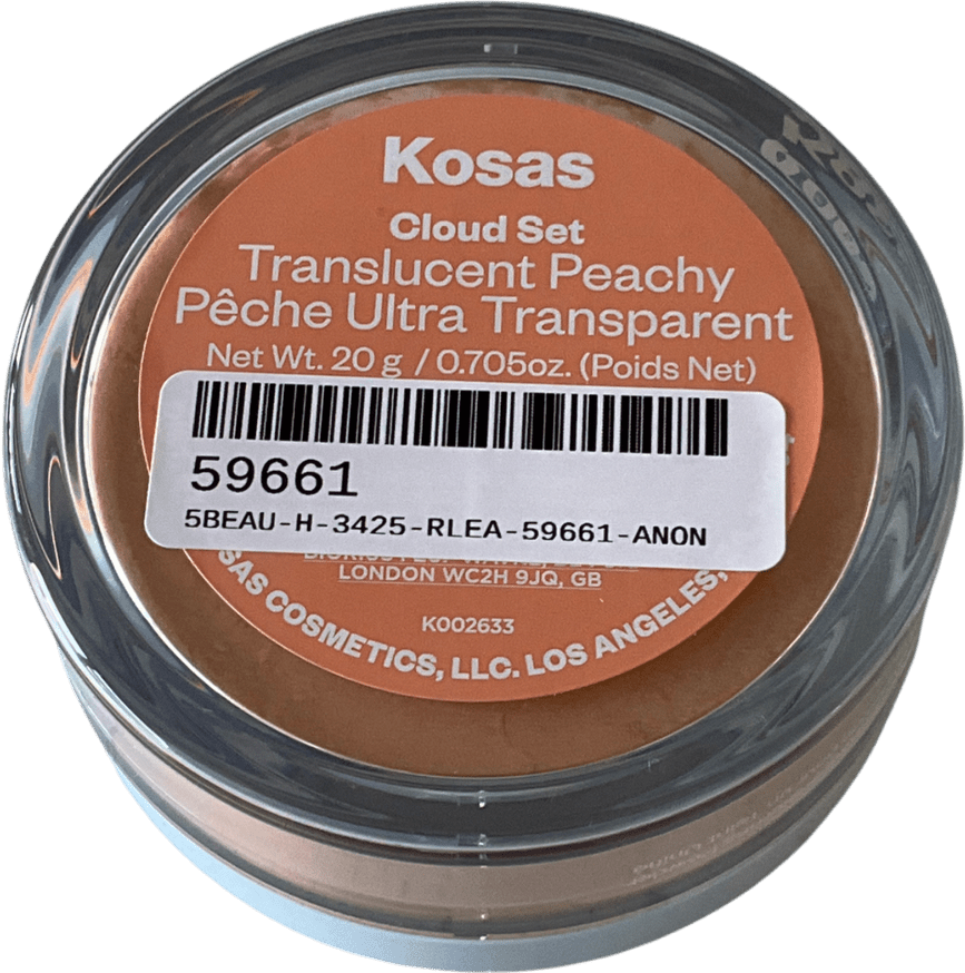 Kosas Cloud Set Translucent Loose Setting & Blurring Powder Peche 20g - Reliked