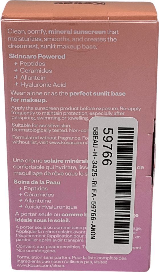 Kosas Dreambeam Sunscreen Spf 30 40ml - Reliked