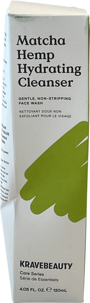 kravebeauty Matcha Hemp Hydrating Cleanser 120ml - Reliked