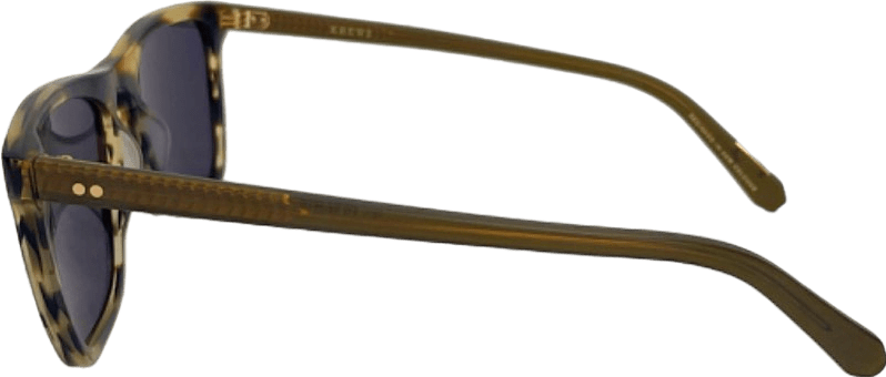 Krewe Tortoise Shell Polarized Lafitte Sunglasses in case - Reliked