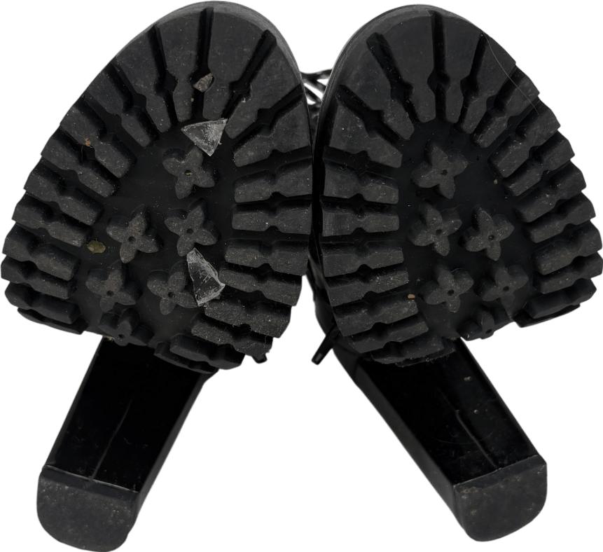 Krush Black Heeled Ankle Boots UK 5 EU 38 👠 - Reliked