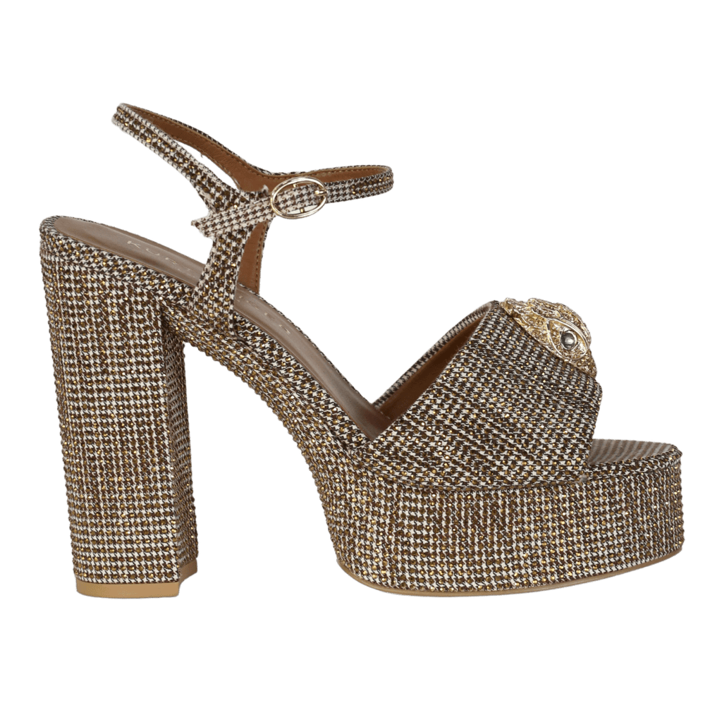 Kurt Geiger Metallic Kensington Platform Heel UK 6 EU 39 👠 - Reliked