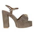 Kurt Geiger Metallic Kensington Platform Heel UK 6 EU 39 👠 - Reliked