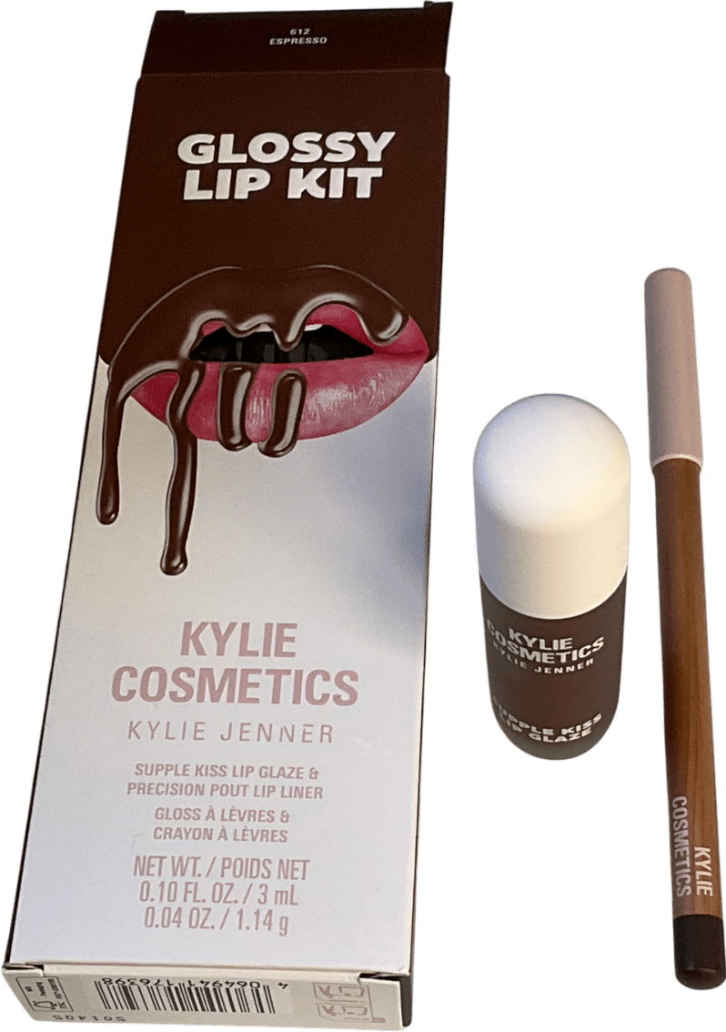 Kylie By Kylie Jenner Glossy Lip Kit 612 Exspresso 3ml - Reliked