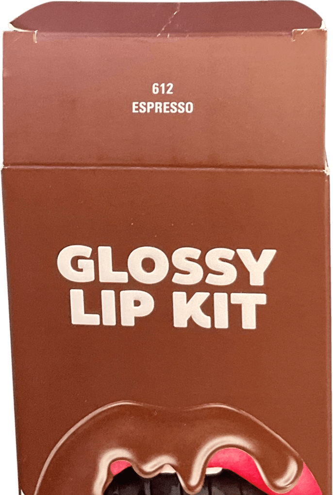 Kylie By Kylie Jenner Glossy Lip Kit 612 Exspresso 3ml - Reliked