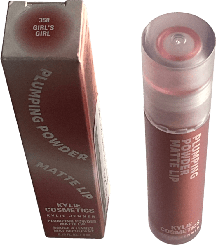 Kylie By Kylie Jenner Plumping Powder Matte Lip 358 Girls Girl 3ml - Reliked