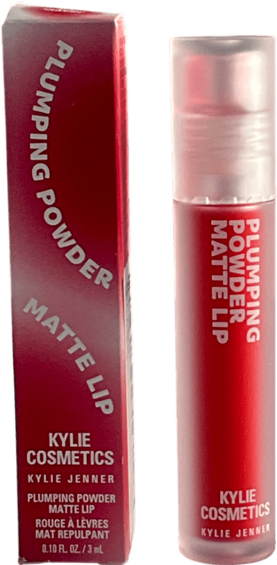 Kylie By Kylie Jenner Plumping Powder Matte Lip Craving Cherry 3ml - Reliked