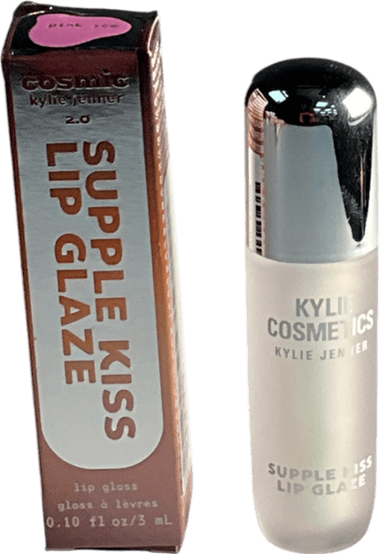 Kylie By Kylie Jenner Supple Kiss Lip Glaze Lip Gloss Pink Ice 3ml - Reliked