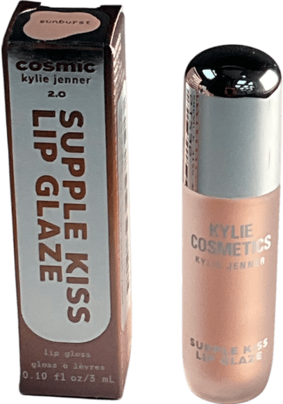 Kylie By Kylie Jenner Supple Kiss Lip Glaze Lip Gloss Sunburst 3ml - Reliked