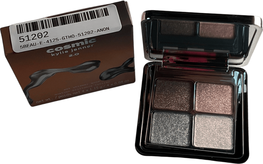 Kylie By Kylie Jenner Wet Shimmer Quad Cosmic 20 Limited - edition Eyeshadow Pallet 2.0 Wet Shimmer 4g - Reliked