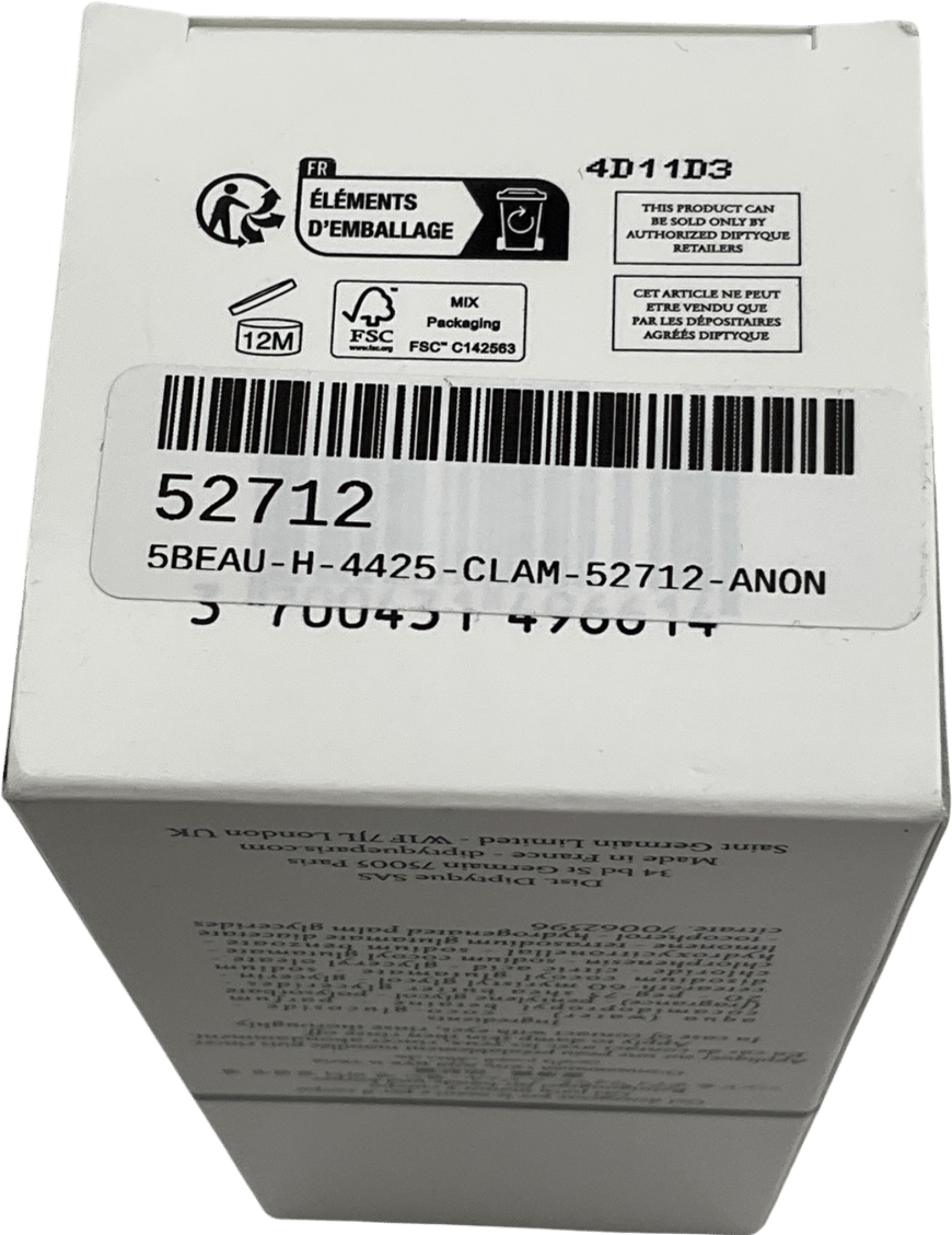 l eau papier Papier Hand And Body Gel 200ml - Reliked