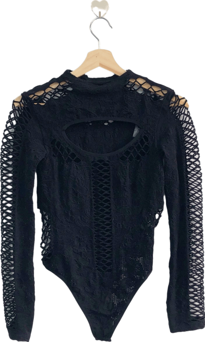 La Perla Black Lace Bodysuit Size S - Reliked