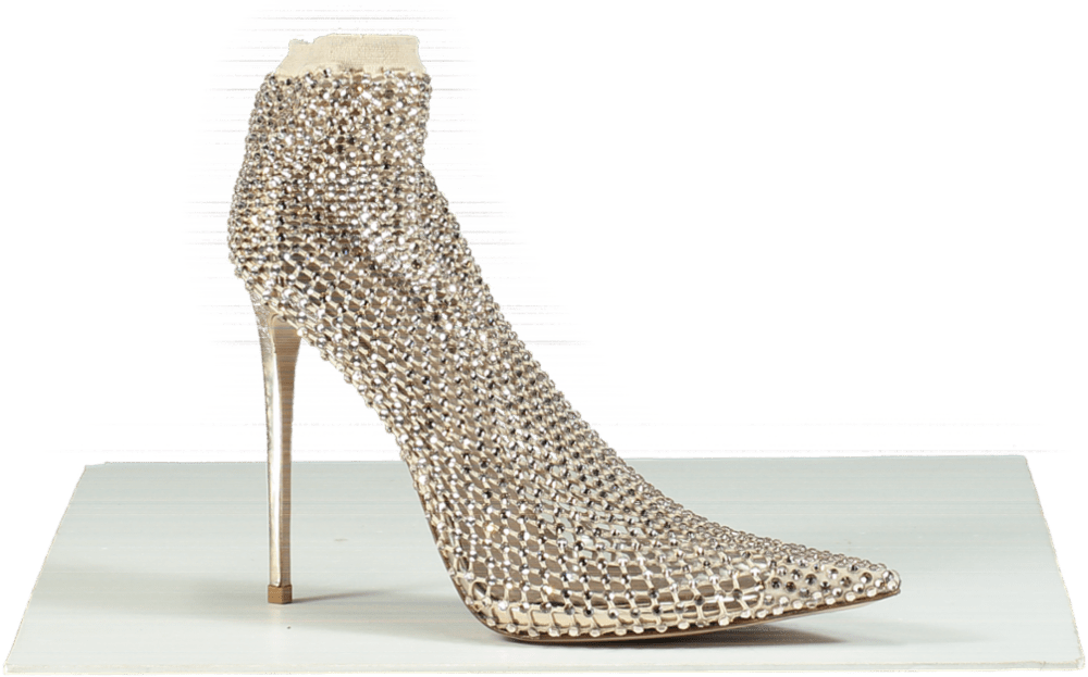 La Silla Nude Gilda Crystal Ankle Boot UK 6 EU 39 👠 - Reliked