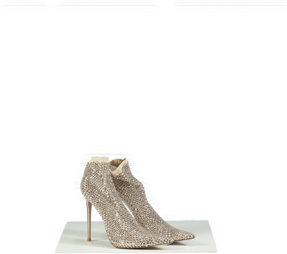 La Silla Nude Gilda Crystal Ankle Boot UK 6 EU 39 👠 - Reliked