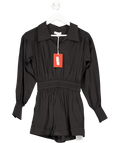 L'academie Black The Rayne Romper UK XXS - Reliked