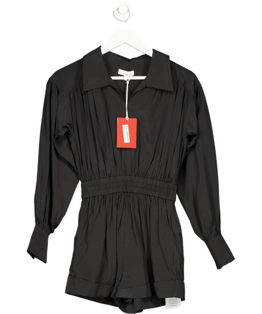 L'academie Black The Rayne Romper UK XXS - Reliked