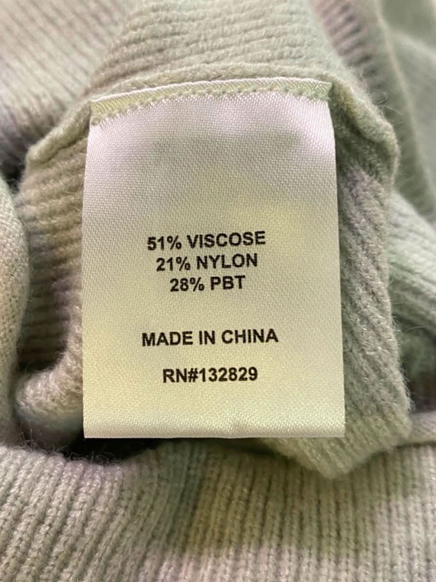 L'Academie Light Grey Ribbed Knit Zip - Up Romper M - Reliked