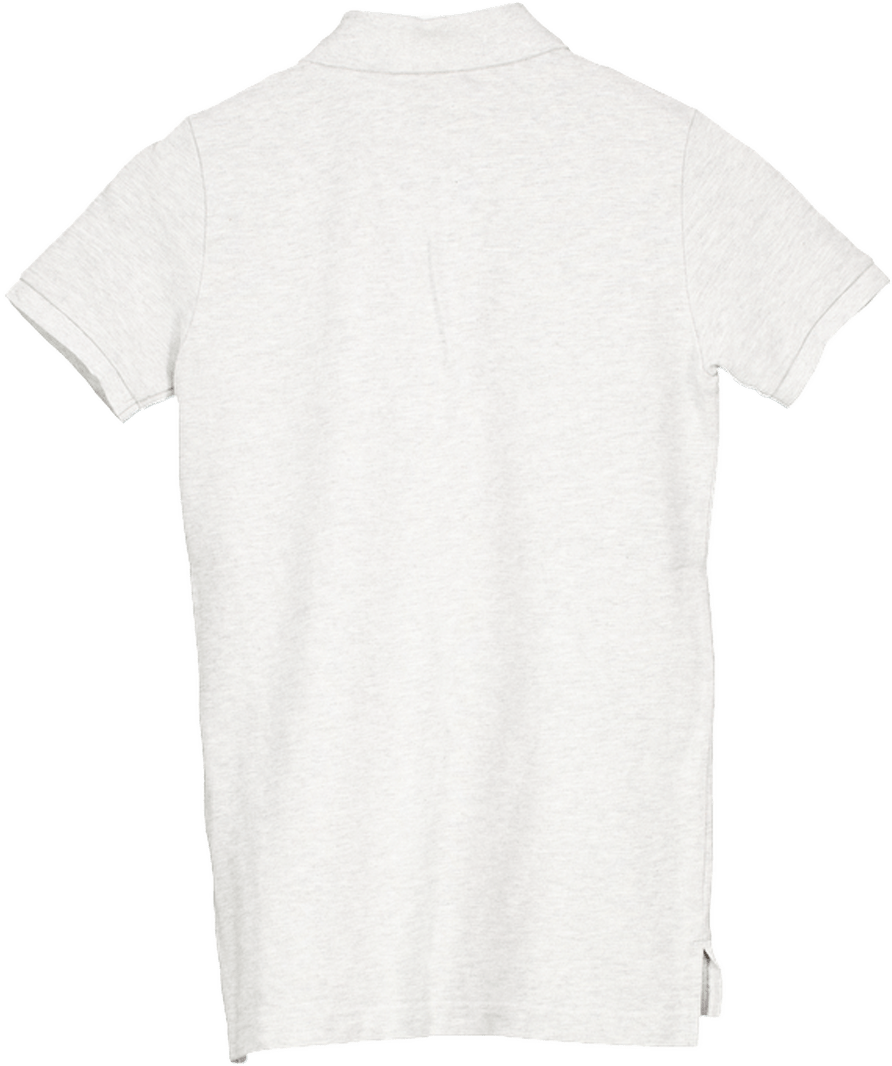 Lacoste Grey X Peanuts Embroidered Polo UK 8 - Reliked