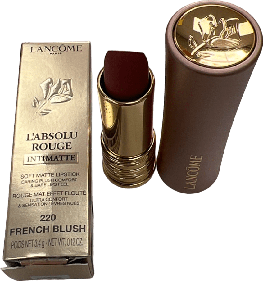 Lancome L'Absolu Rouge Intimatte Lipstick 220 French Blush 3.4 g - Reliked