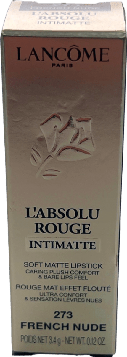 Lancôme L'Absolu Rouge Intimatte Lipstick French Nude 3.4g - Reliked