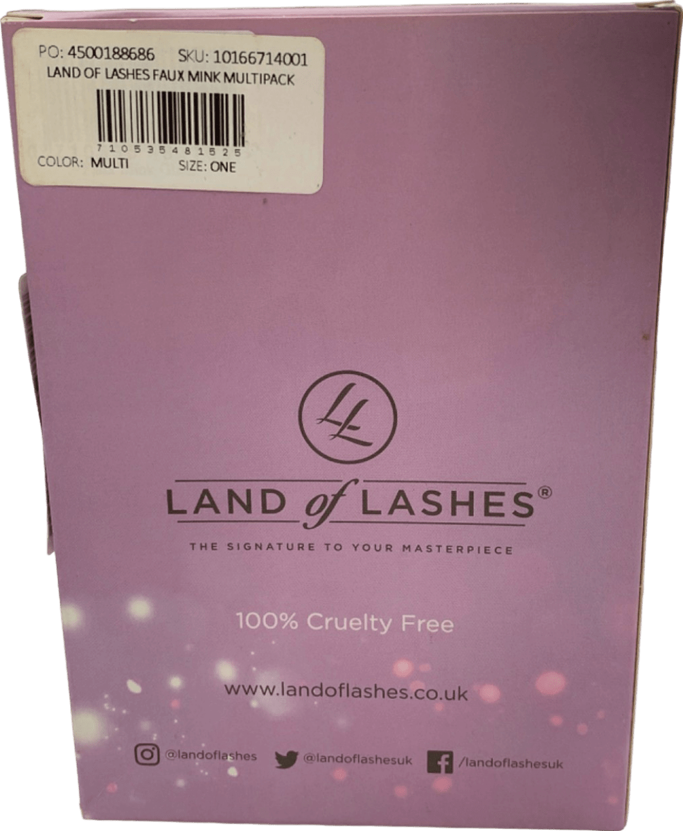 Land of Lashes Faux Mink Multipack Multi One Size - Reliked