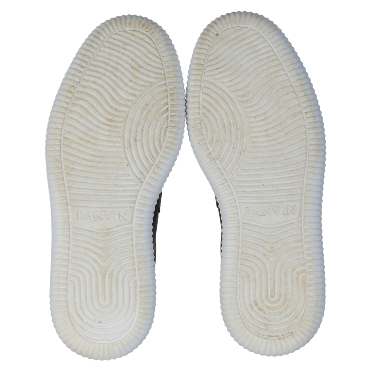 Lanvin Glen Low Top Calf Leather Sneakers In Black UK 6 EU 39 👠 - Reliked