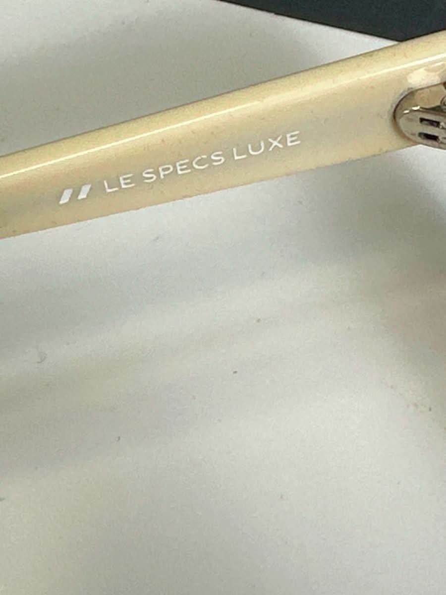 Le Specs Beige Adam Selman x Le Specs Luxe Ovoid Sunglasses - Reliked