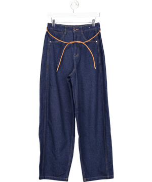 lefties Blue Barrel Jeans UK 8