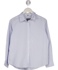Lefties Blue Basic Poplin Shirt UK S - Reliked