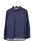 Lefties Blue Denim Shirt UK S - Reliked