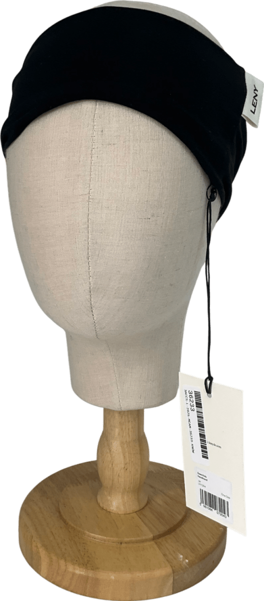 leny Black Essentials Headband - Jet One Size - Reliked